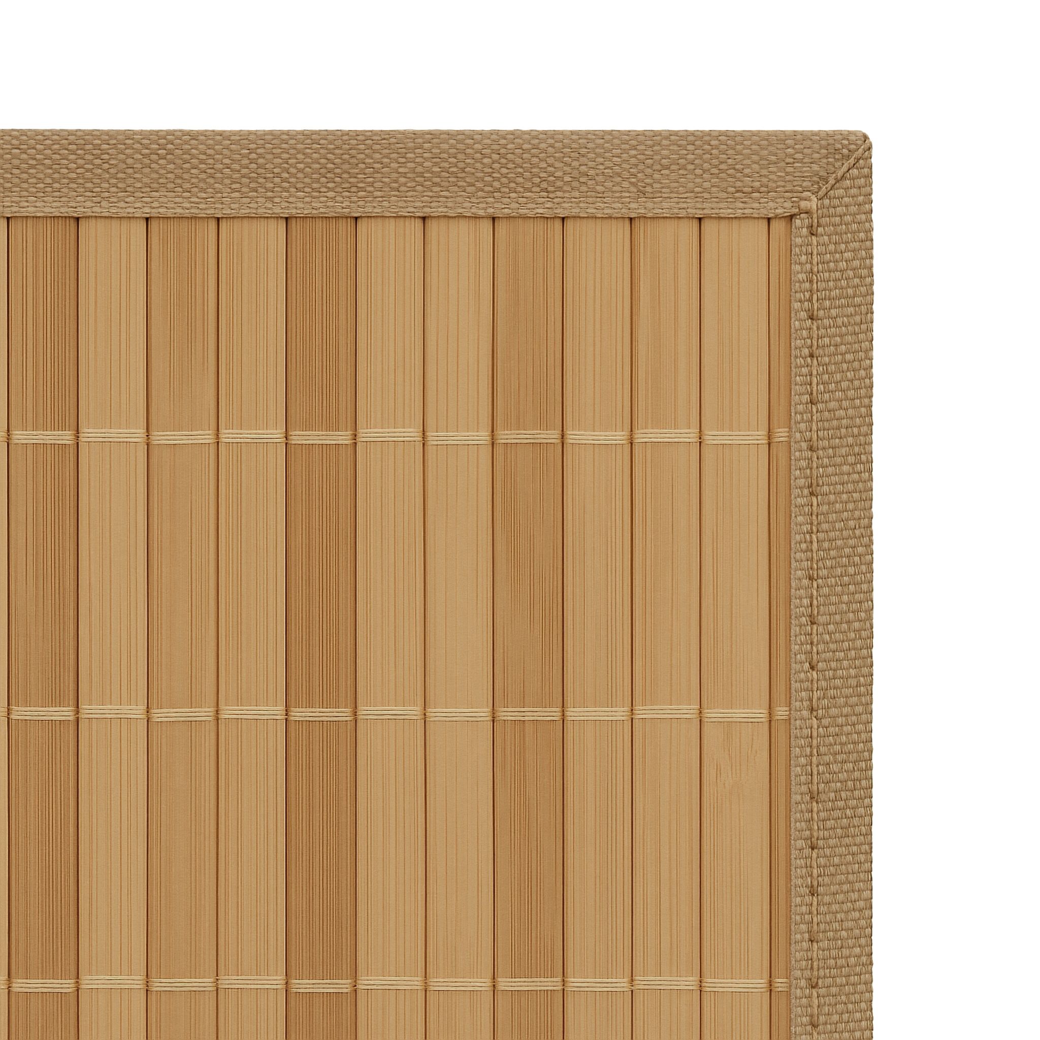 Tischset 6er-Set Bambus Hellbraun von Relaxdays