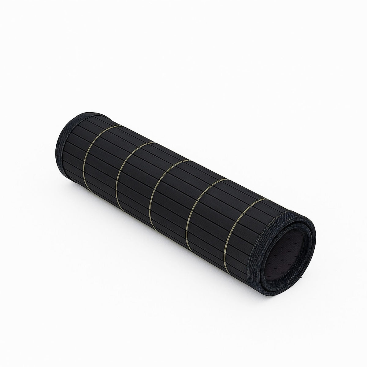 Tischset 6er-Set Bambus Schwarz von Relaxdays