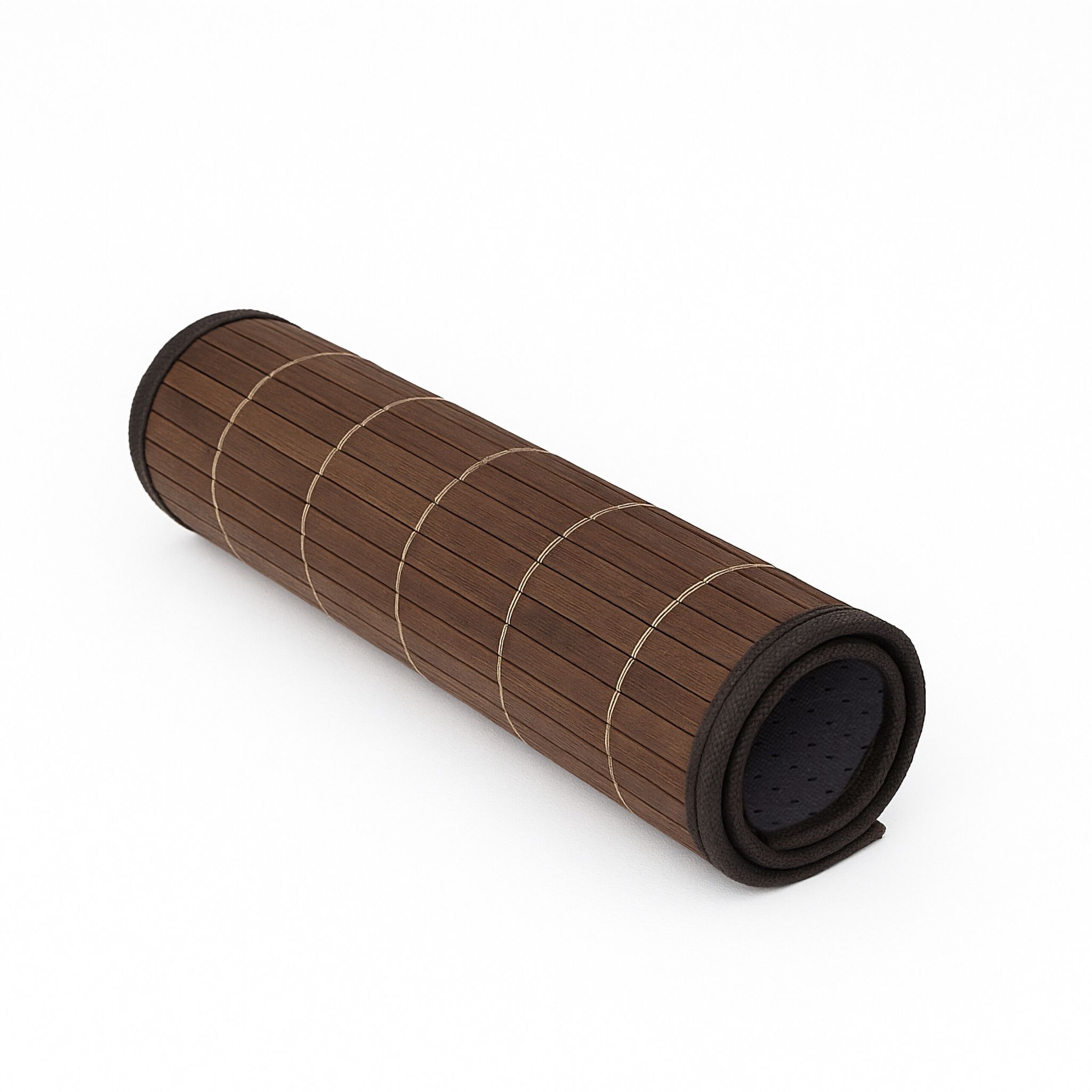 Tischset 6er-Set Bambus Braun-Schwarz von Relaxdays
