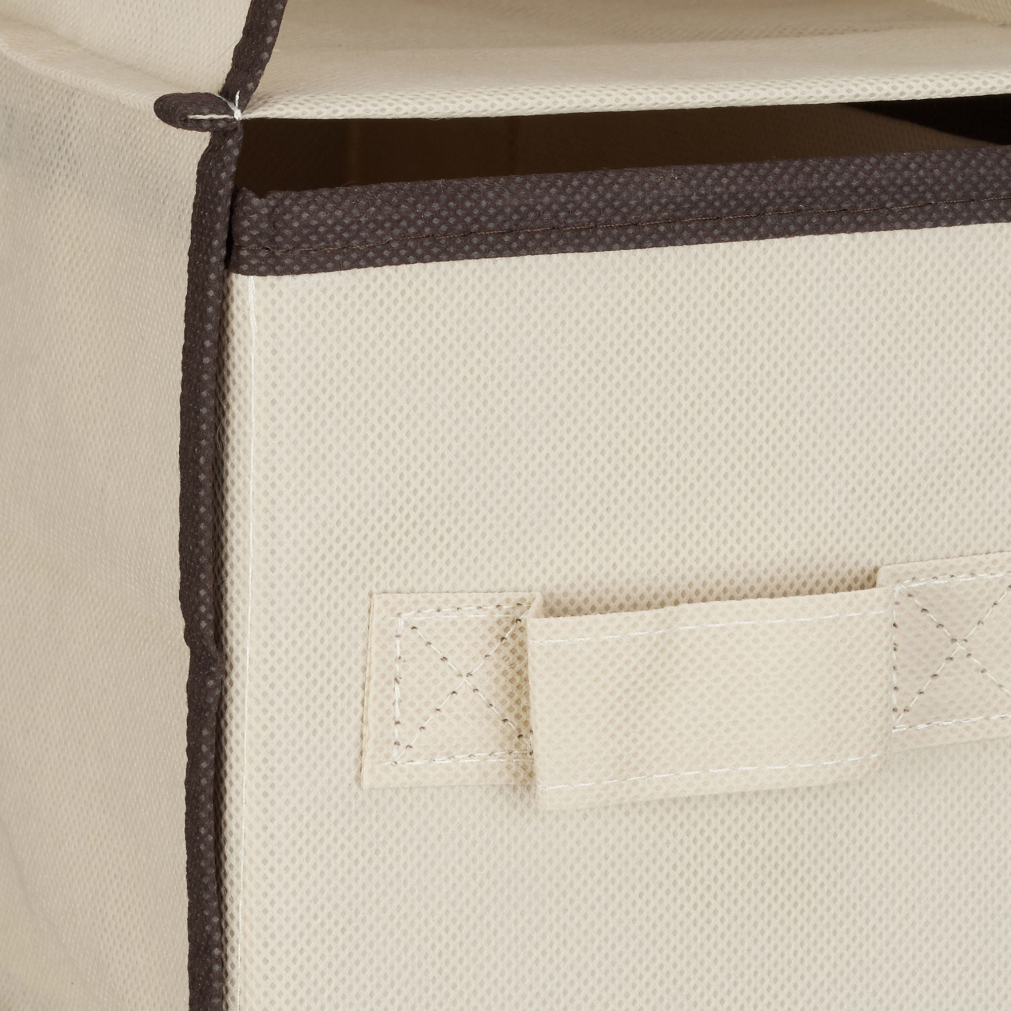 Hängeregal für Kleiderschrank Beige-Dunkelbraun von Relaxdays