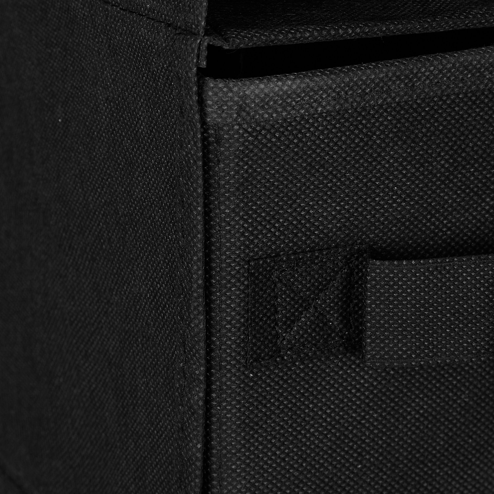 Hängeregal für Kleiderschrank Schwarz von Relaxdays
