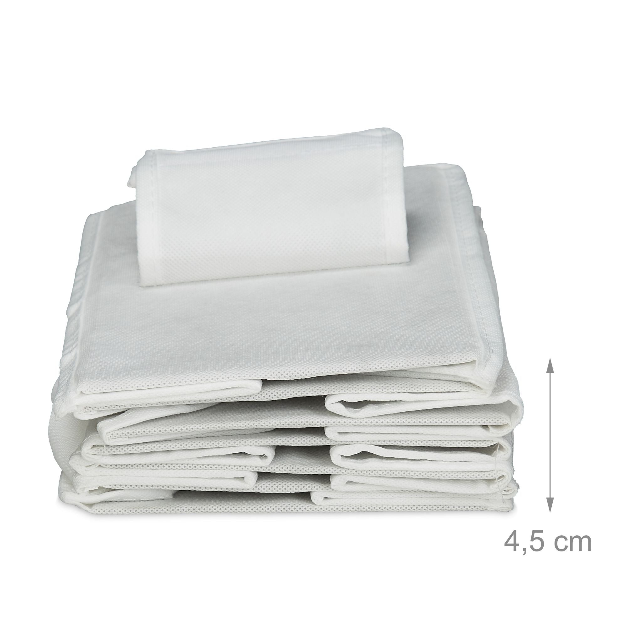 Hängeregal für Kleiderschrank Weiss von Relaxdays