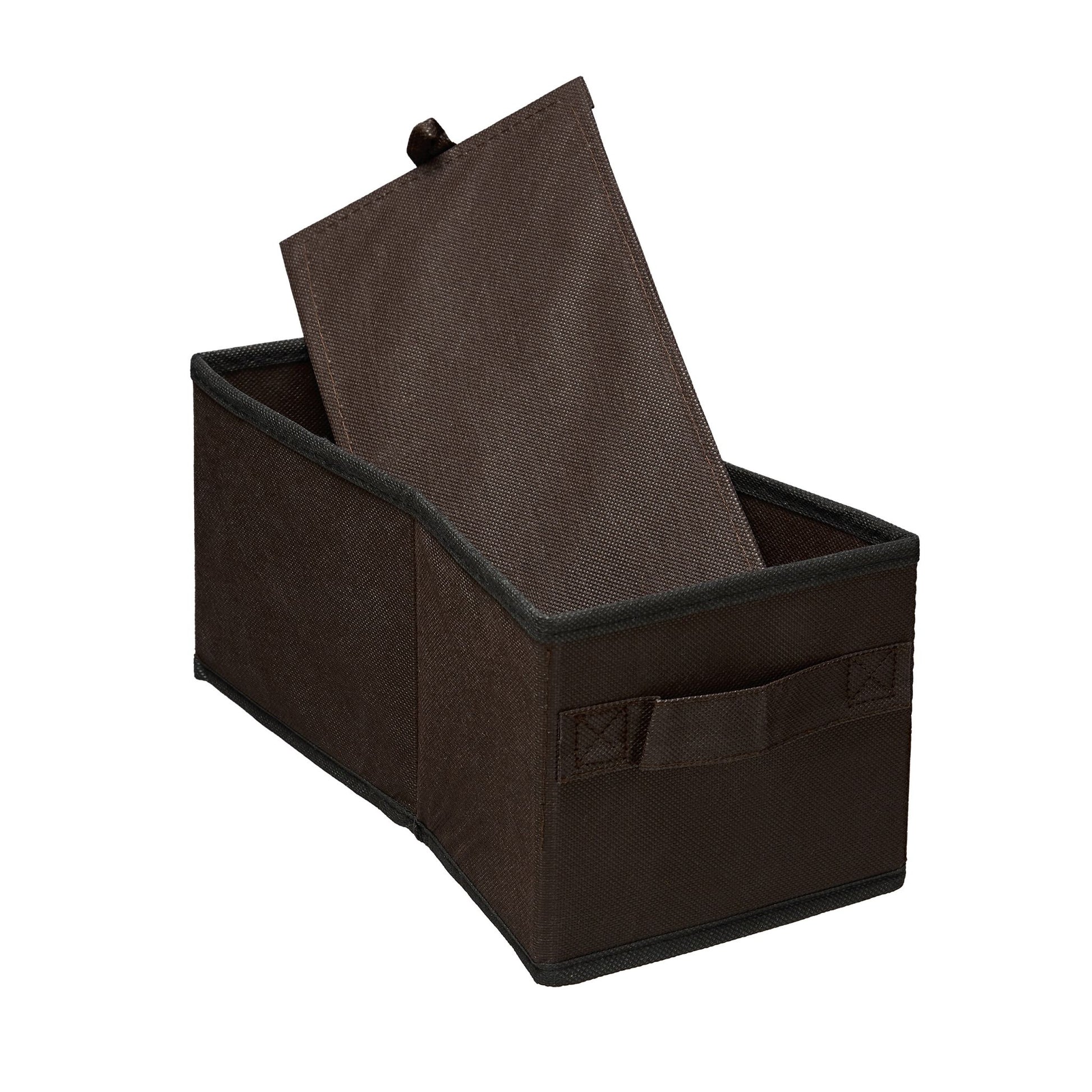 Hängeregal für Kleiderschrank Dunkelbraun von Relaxdays