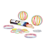 Knicklichter 100 Stück + Verbinder Gelb-Grün-Rot von Relaxdays