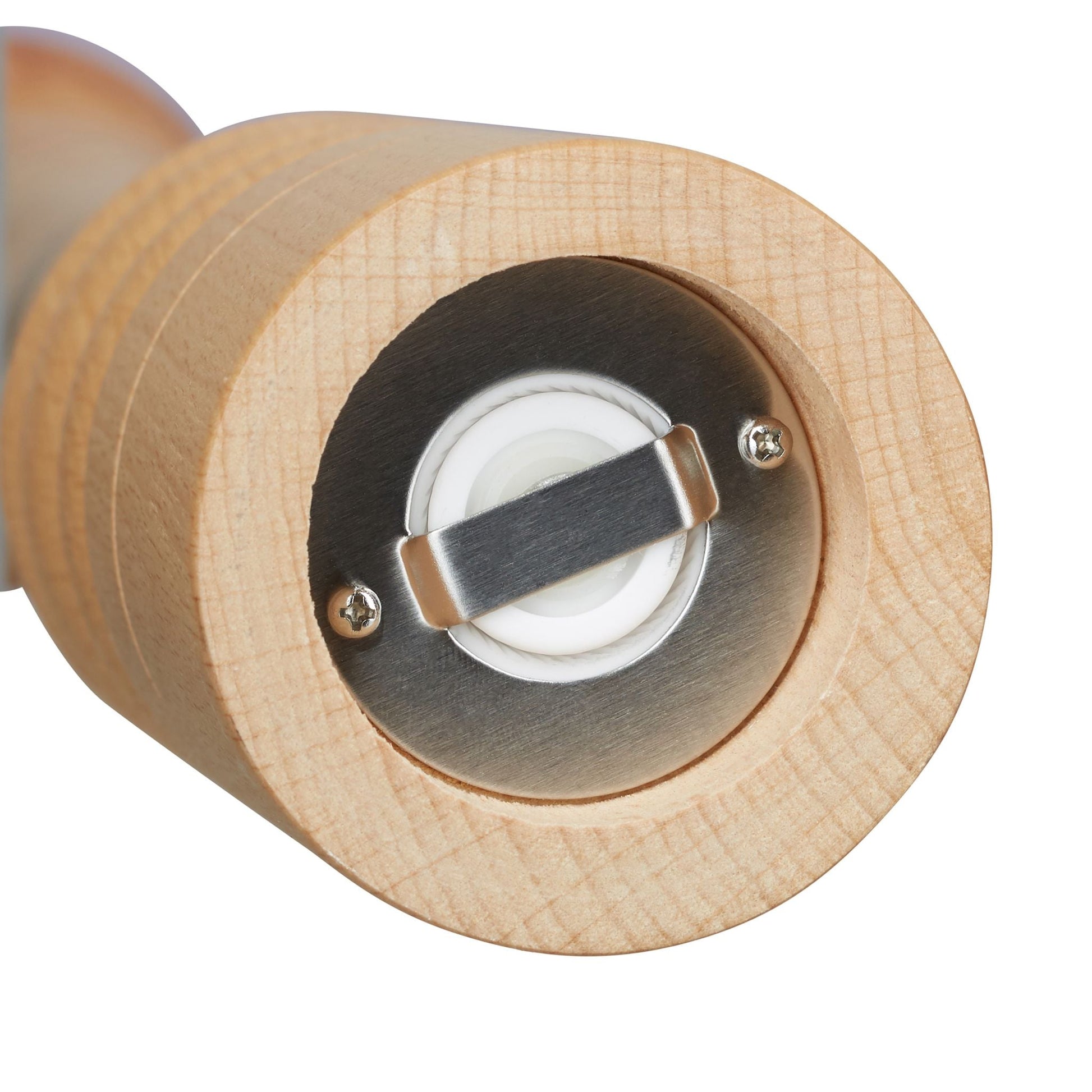 Pfeffermühle Holz Hellbraun-Silber von Relaxdays