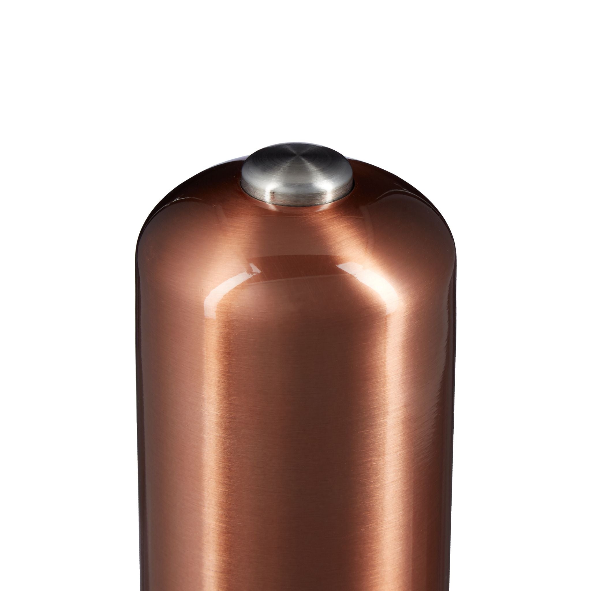 Elektrische Pfeffermühle Edelstahl Kupfer-Transparent von Relaxdays