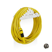 Schlauchhalter Antik Rosen Weiss von Relaxdays