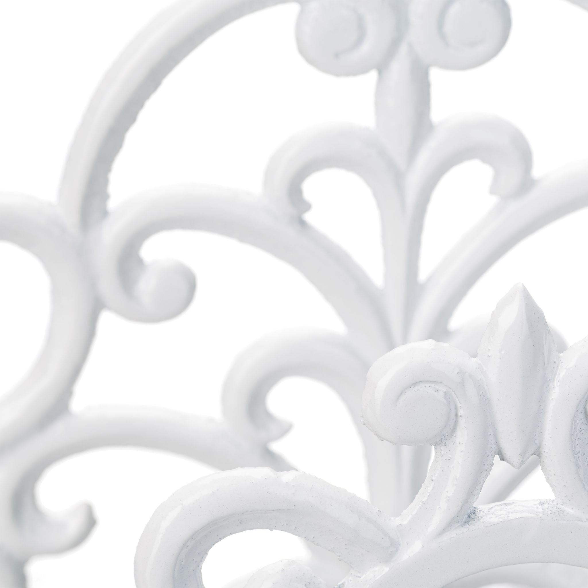 Schlauchhalter Vintage Weiss von Relaxdays