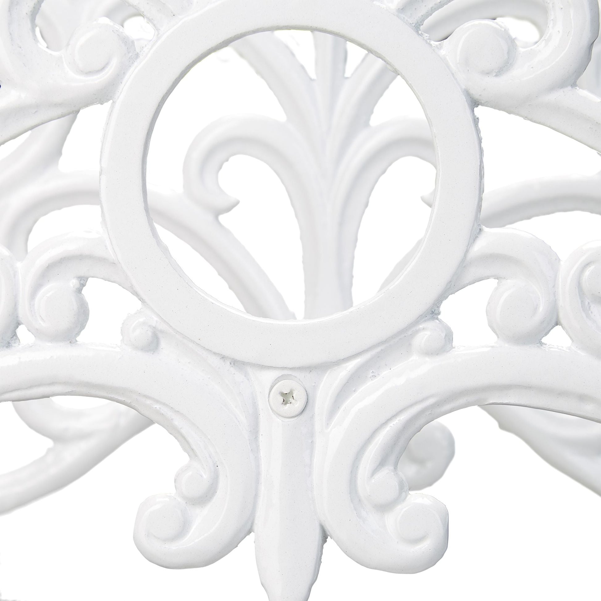 Schlauchhalter Vintage Weiss von Relaxdays