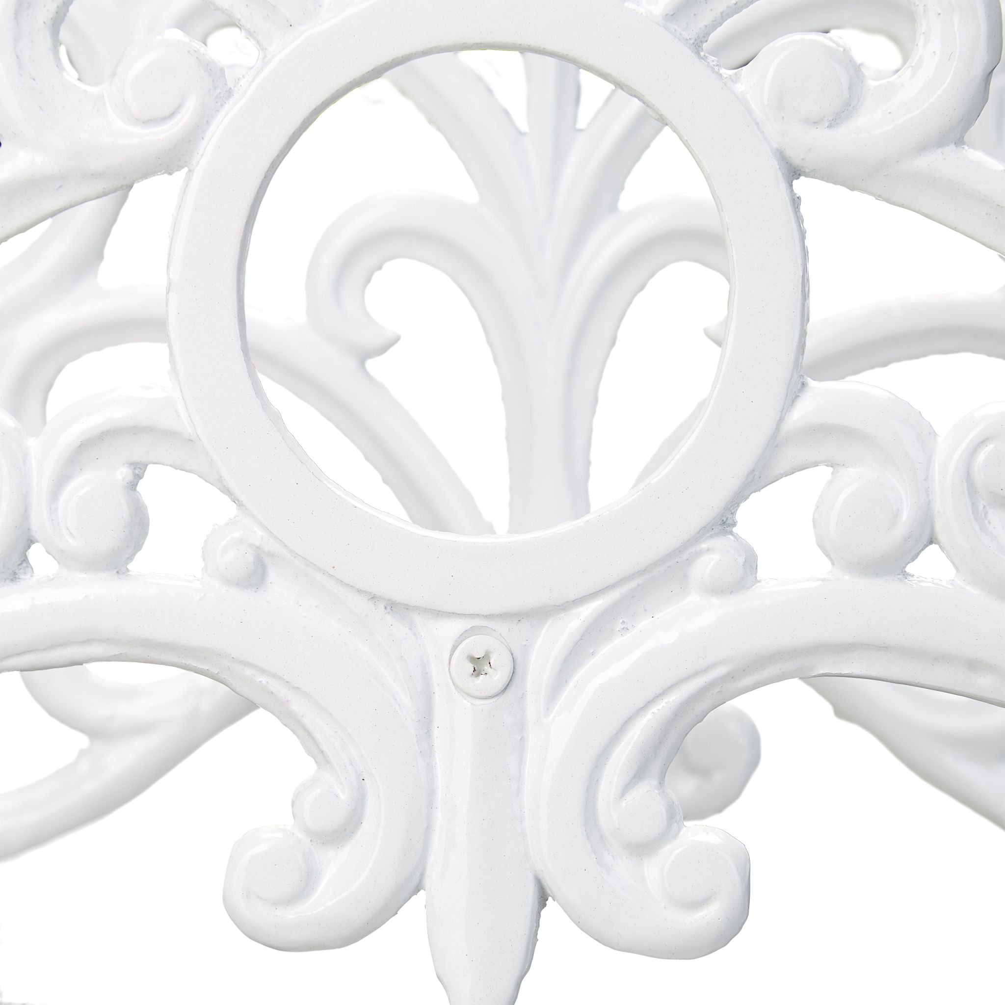Schlauchhalter Vintage Weiss von Relaxdays