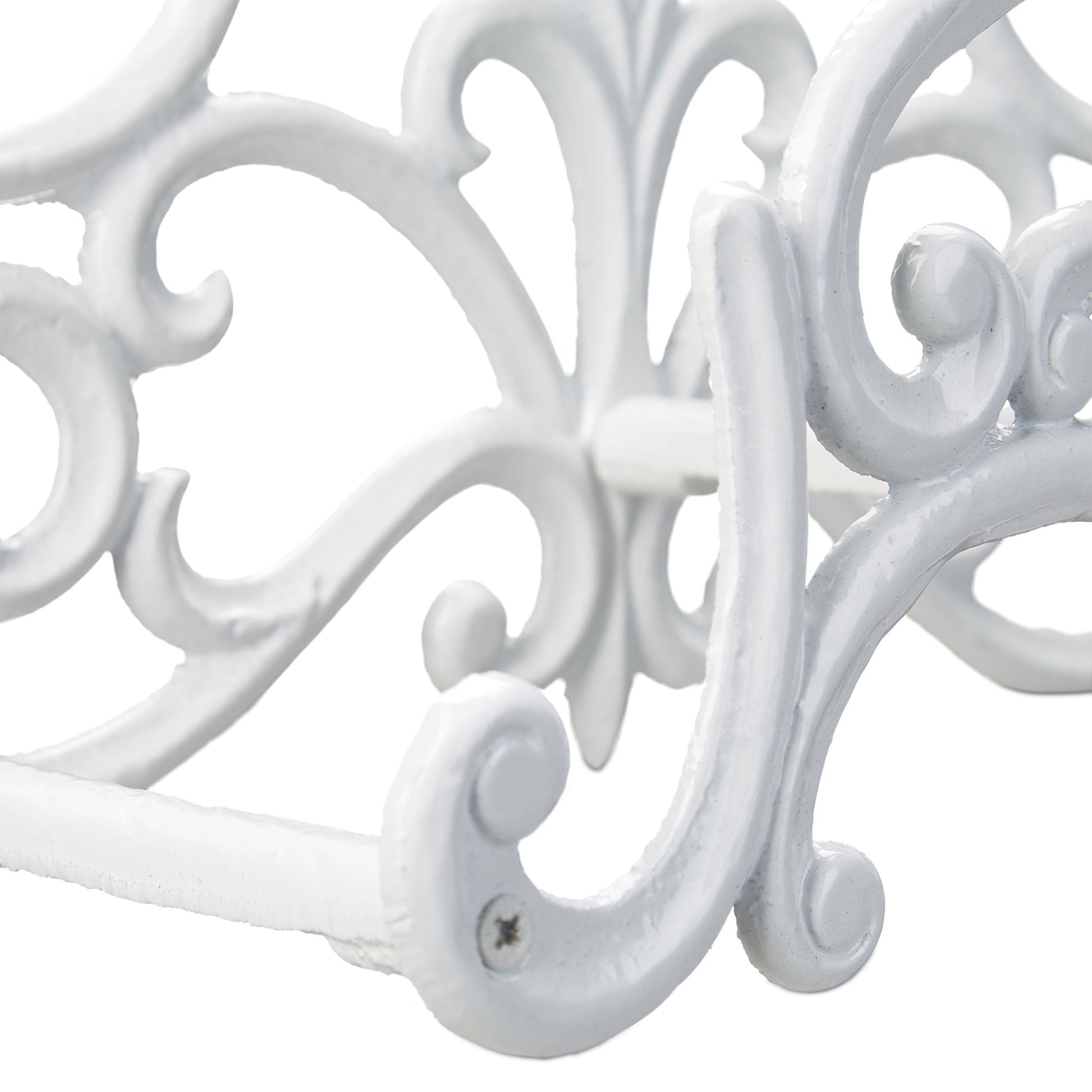 Schlauchhalter Vintage Weiss von Relaxdays