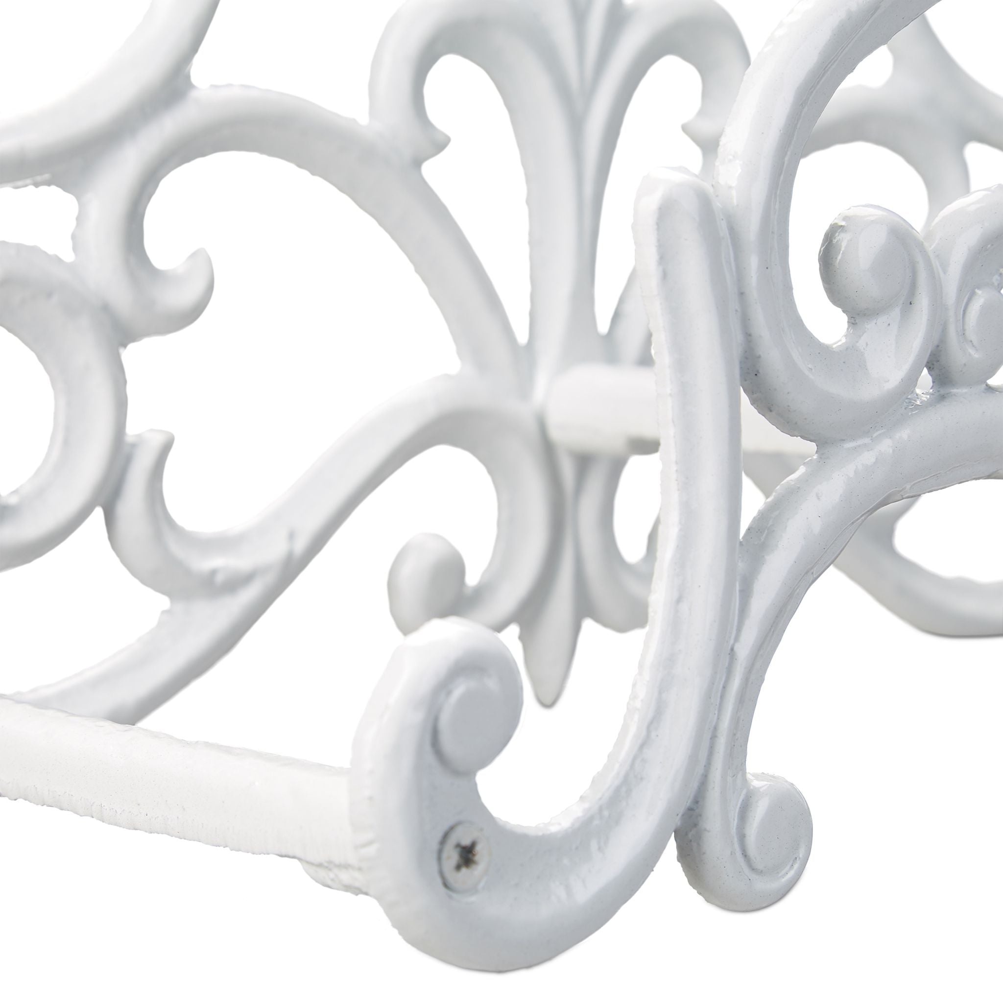 Schlauchhalter Vintage Weiss von Relaxdays