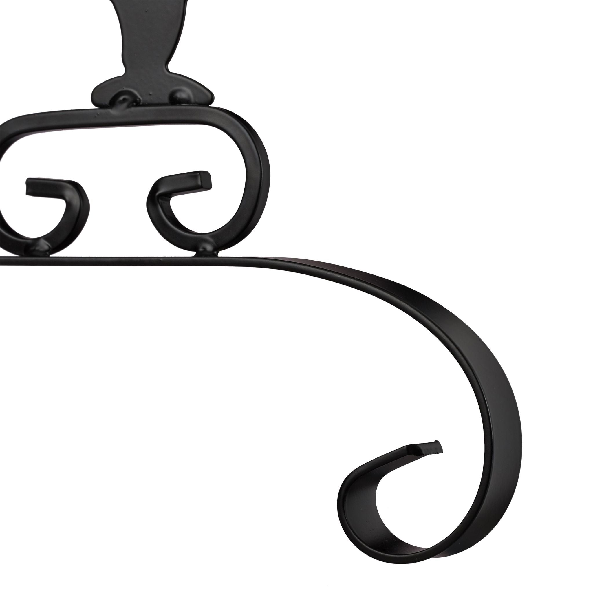 Blumenhaken mit verschiedenen Motiven Schwarz von Relaxdays