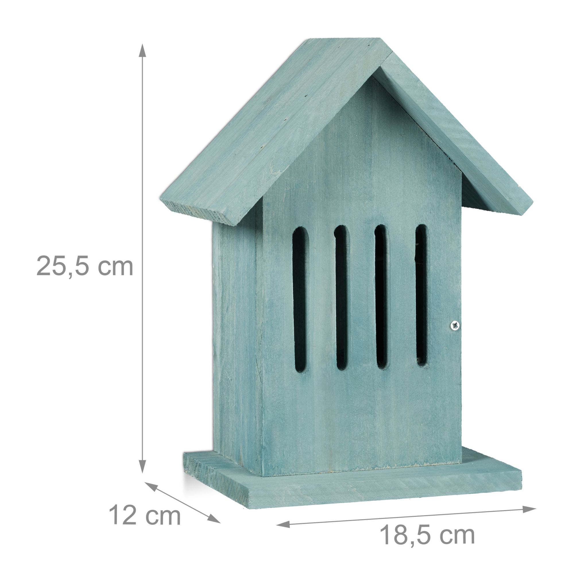 Schmetterlingshaus hängend in 2 Farben Türkis von Relaxdays