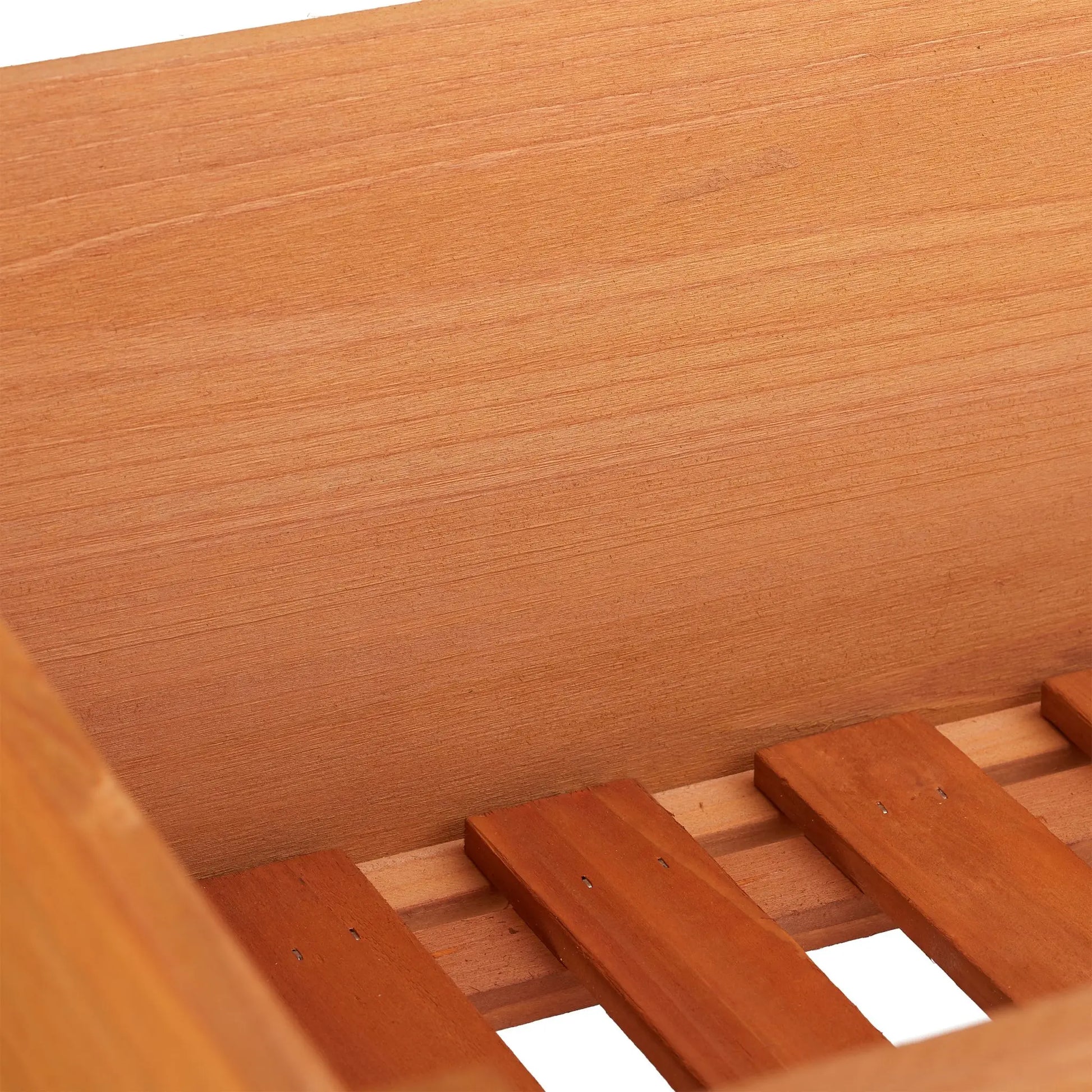 Hochbeet Holz mit Ablagefach Dunkelbraun von Relaxdays
