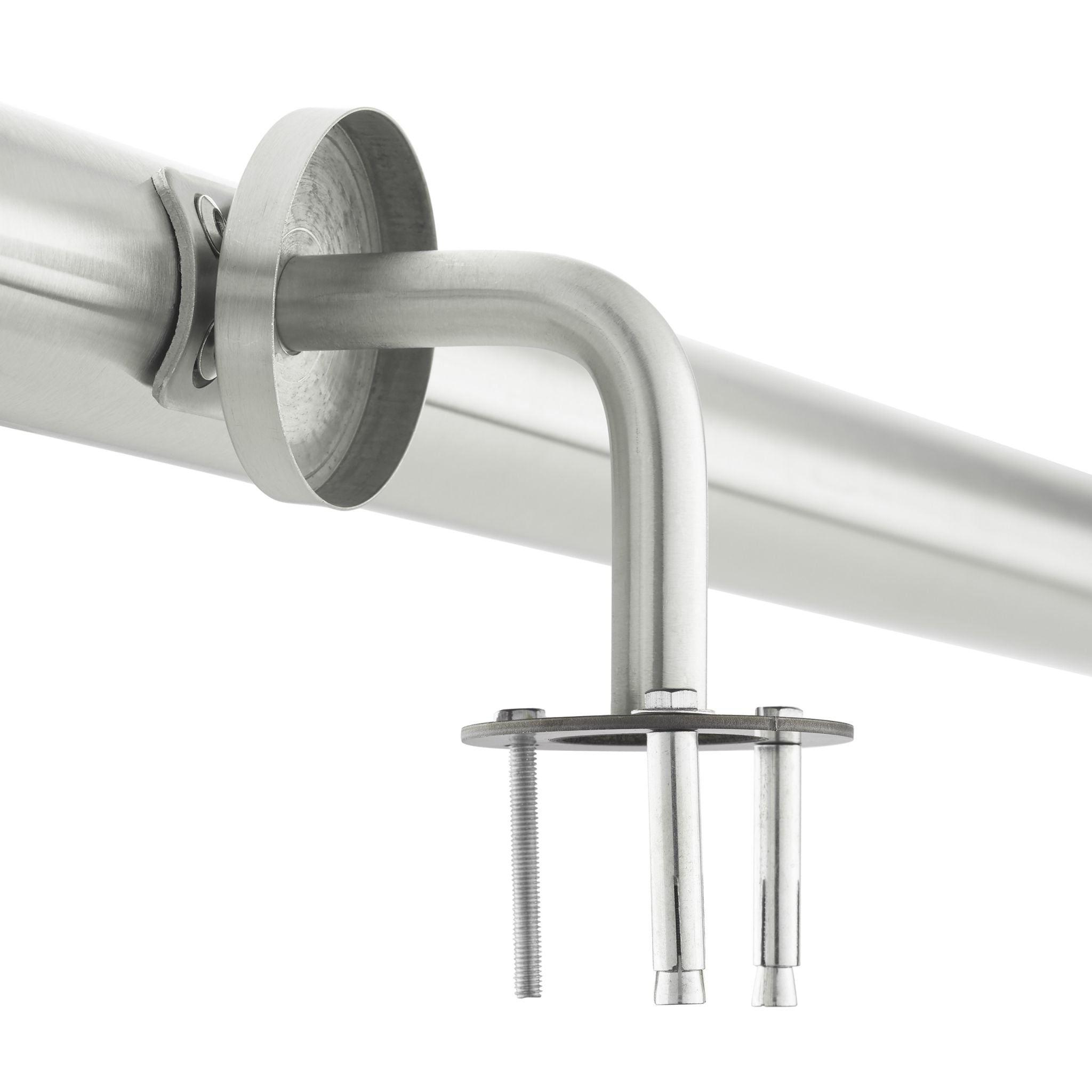 Handlauf Edelstahl Silber von Relaxdays