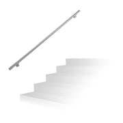 Handlauf Edelstahl Silber von Relaxdays