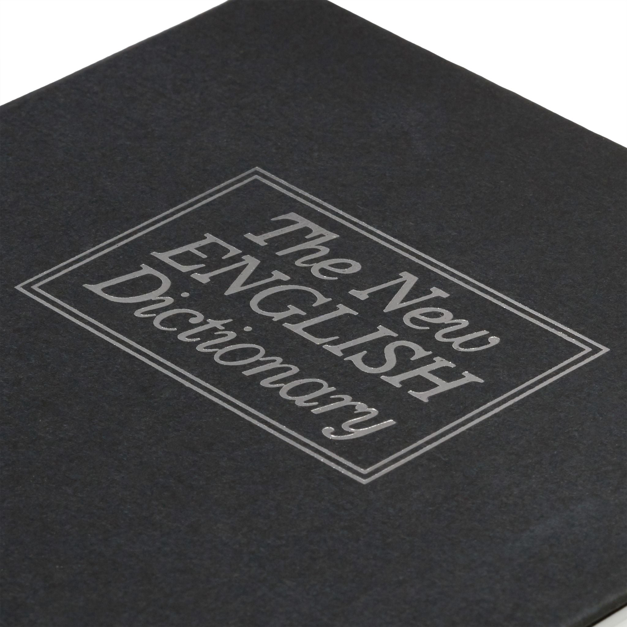 Buchtresor klein verschliessbar Weiss-Schwarz-Silber von Relaxdays