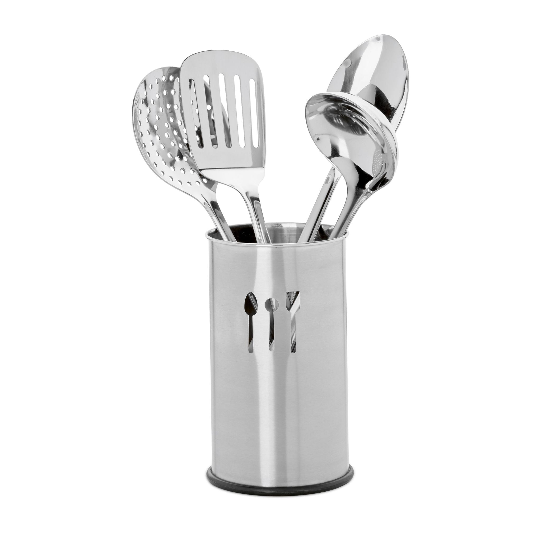 Küchenhelfer-Set Edelstahl Silber von Relaxdays