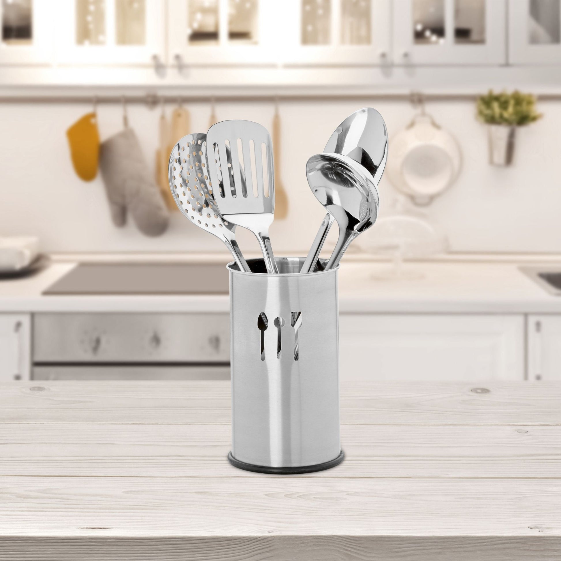 Küchenhelfer-Set Edelstahl Silber von Relaxdays