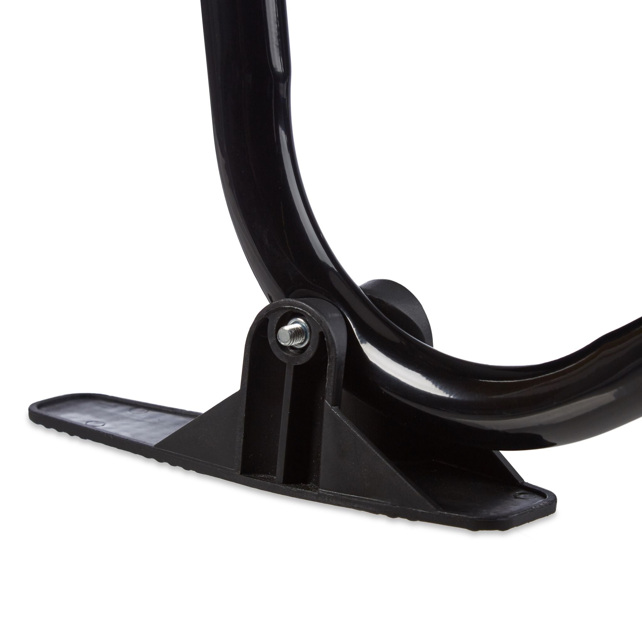 Bauchtrainer AB Roller mit Standfuss Schwarz von Relaxdays