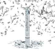 Party Popper 40cm Silber Silber von Relaxdays