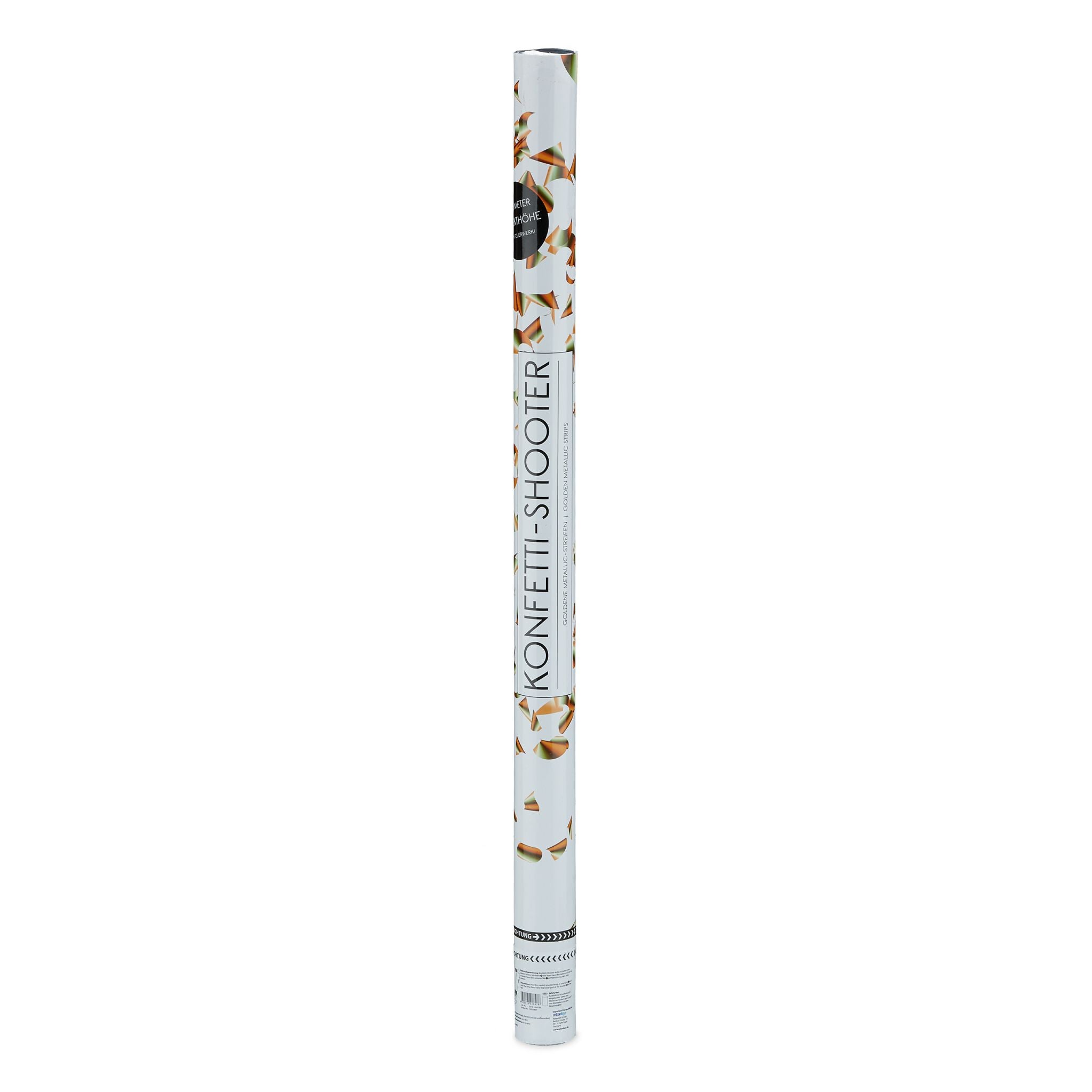 Party Popper 80cm Gold Gold von Relaxdays