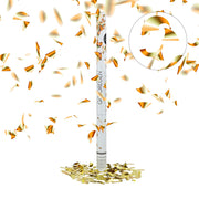 Party Popper 80cm Gold Gold von Relaxdays