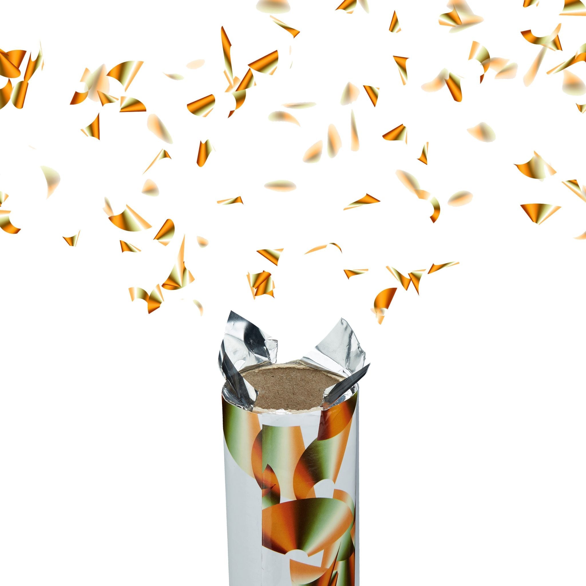 Party Popper 80cm Gold Gold von Relaxdays