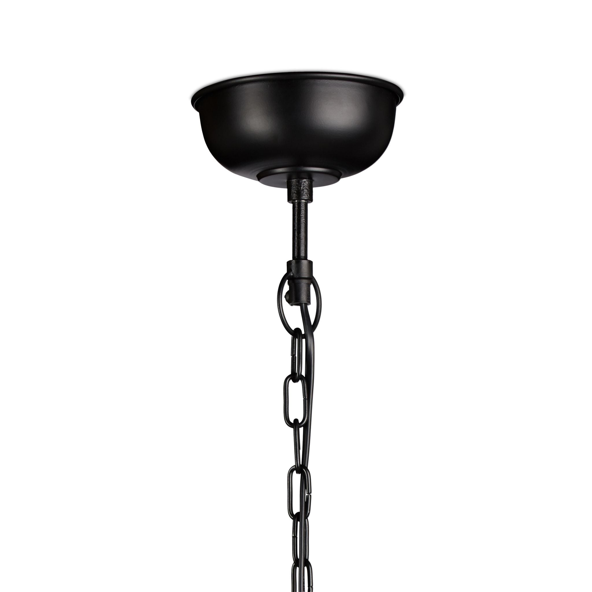 Hängelampe Industrial Look klein Gold-Schwarz von Relaxdays