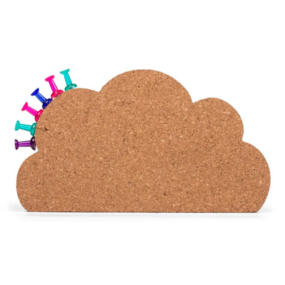 Magnetische Kork Pinwand Wolke