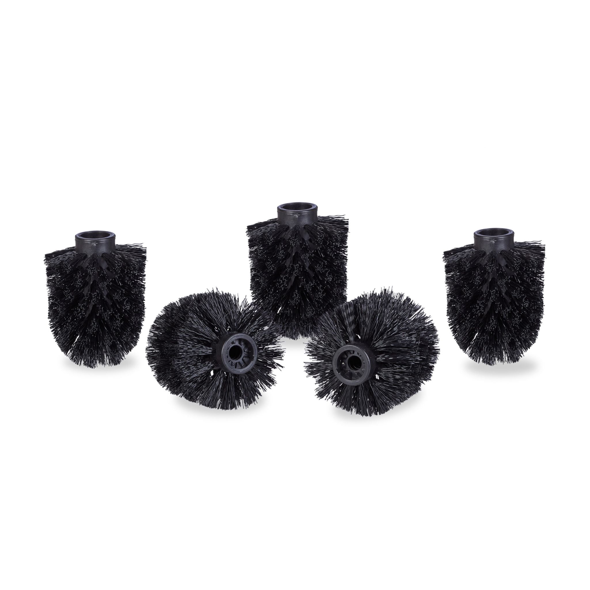 WC Bürstenkopf Ersatz Set 9,5mm Schwarz