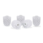 WC Bürstenkopf Ersatz Set 9,5mm Weiss von Relaxdays