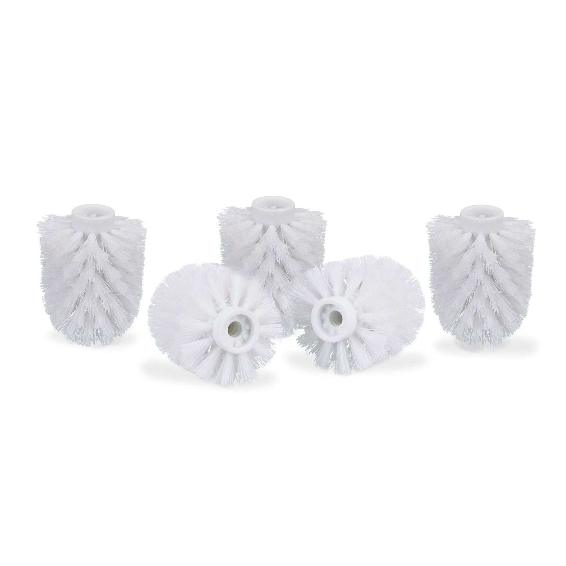 WC Bürstenkopf Ersatz Set 9,5mm Weiss von Relaxdays