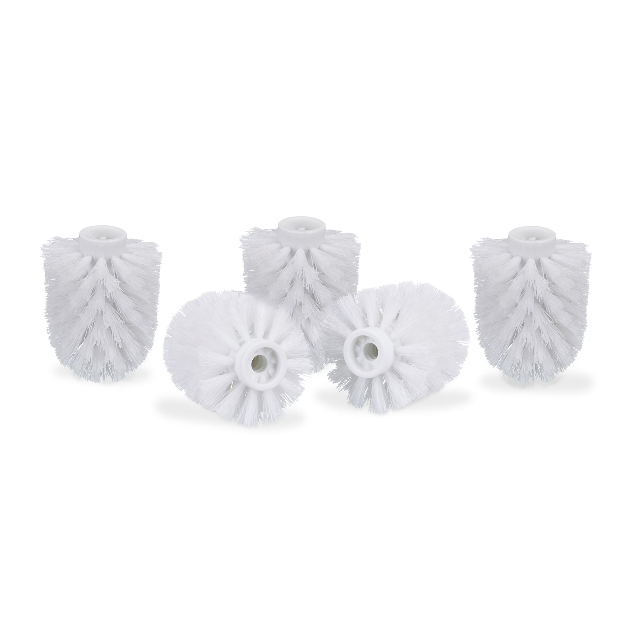 WC Bürstenkopf Ersatz Set 9,5mm Weiss von Relaxdays