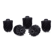 WC Bürstenkopf Ersatz-Set 9,5mm Schwarz