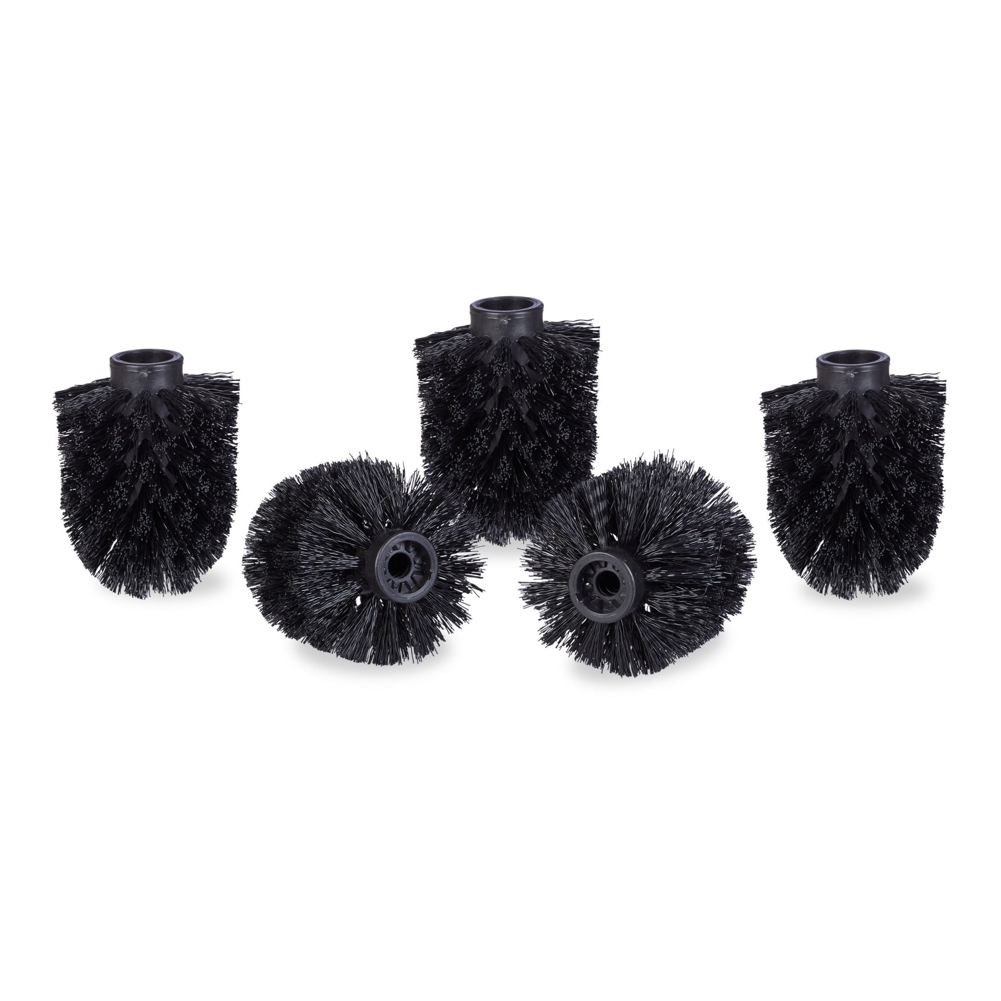 WC Bürstenkopf Ersatz-Set 9,5mm Schwarz