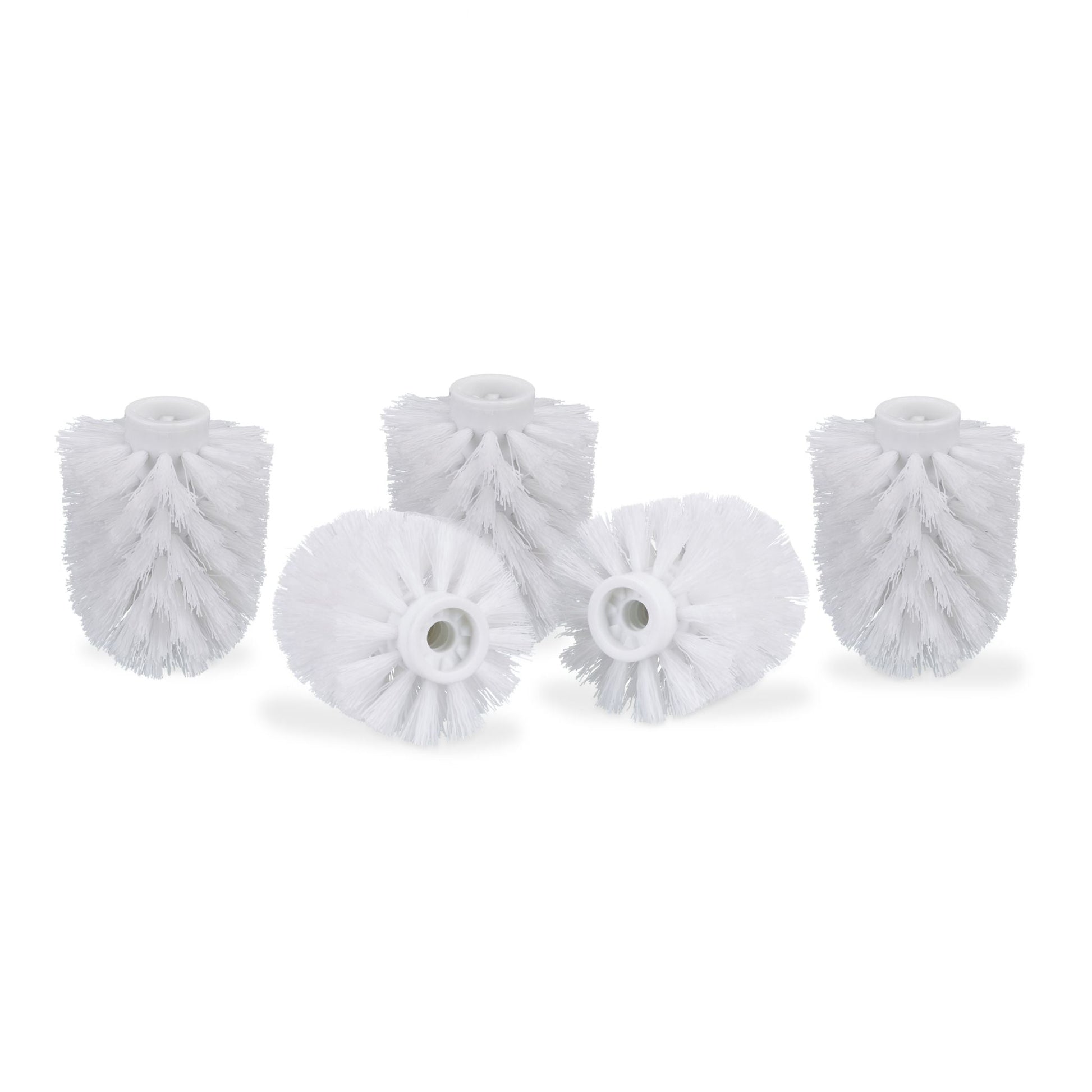 WC Bürstenkopf Ersatz-Set 9,5mm Weiss von Relaxdays
