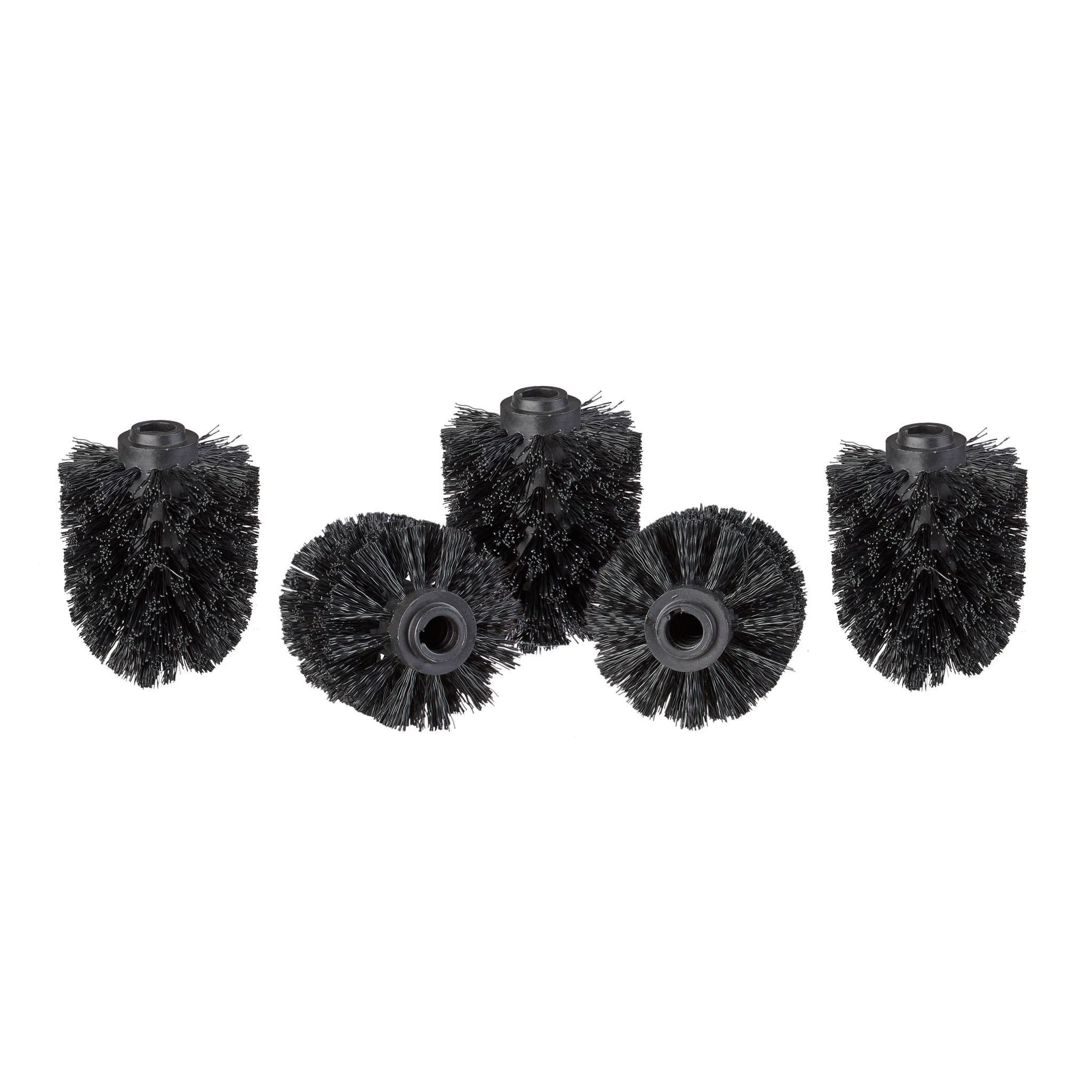 WC Bürstenkopf Ersatz-Set 12mm Schwarz