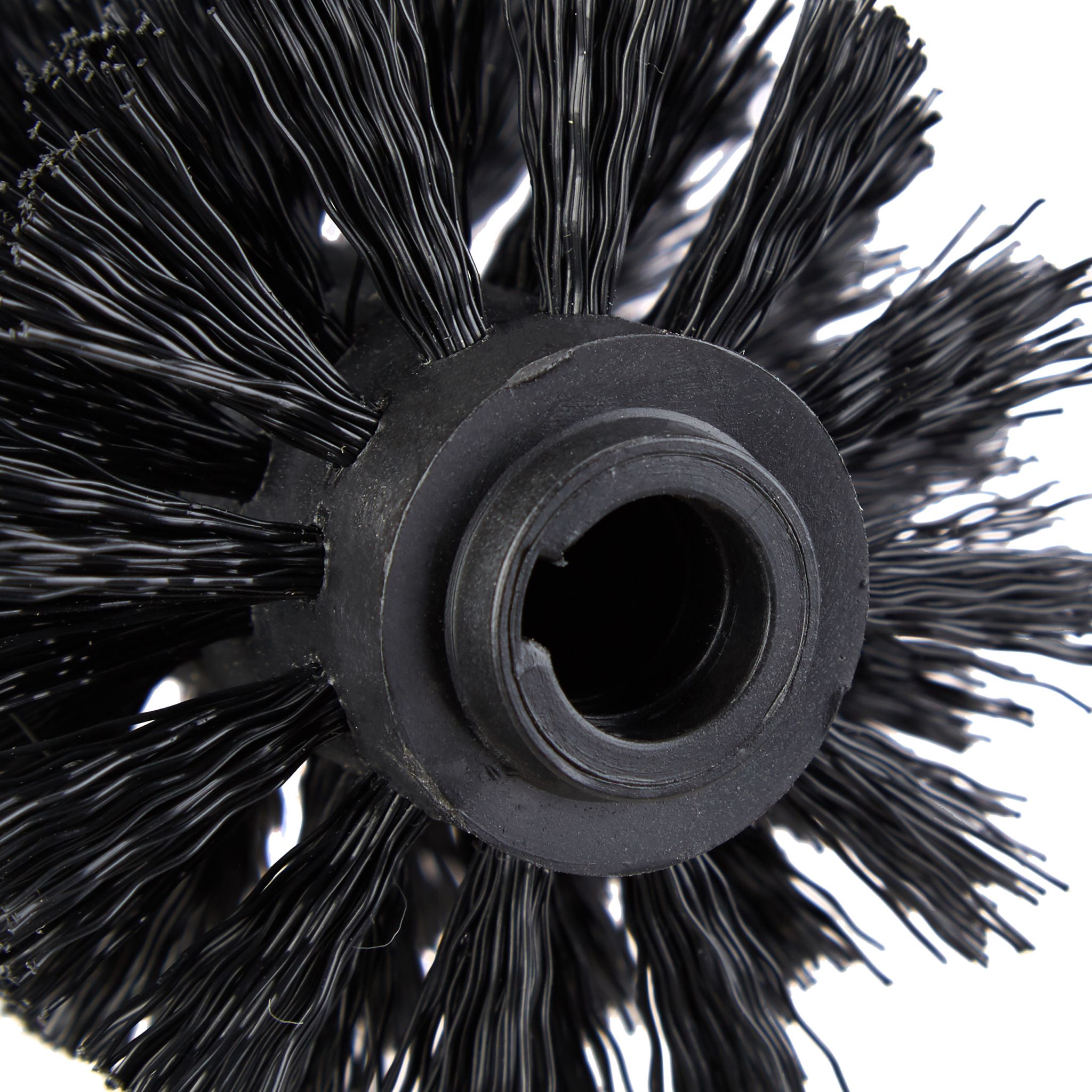 WC Bürstenkopf Ersatz-Set 12mm Schwarz
