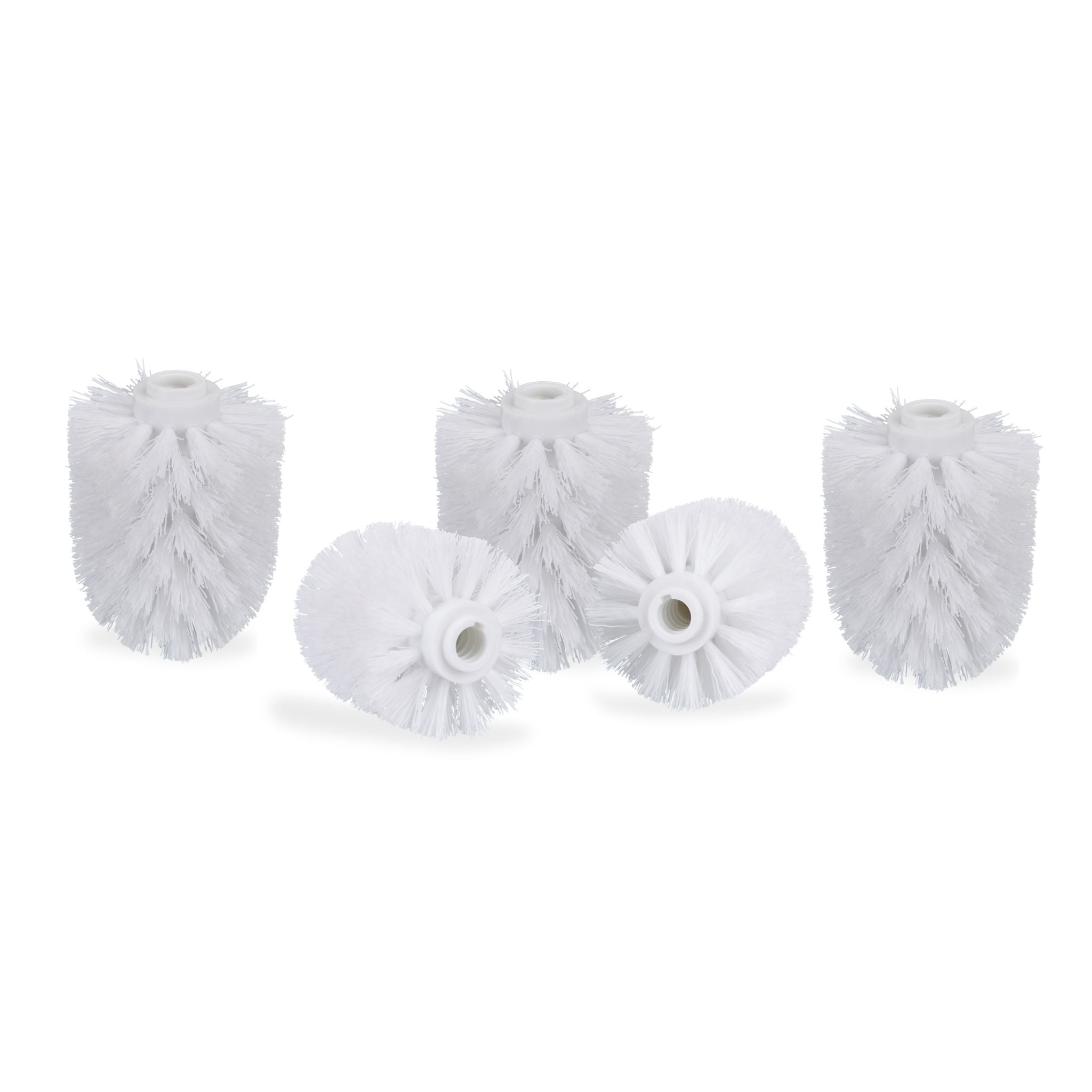 WC Bürstenkopf Ersatz-Set 12 mm D = 8cm Weiss