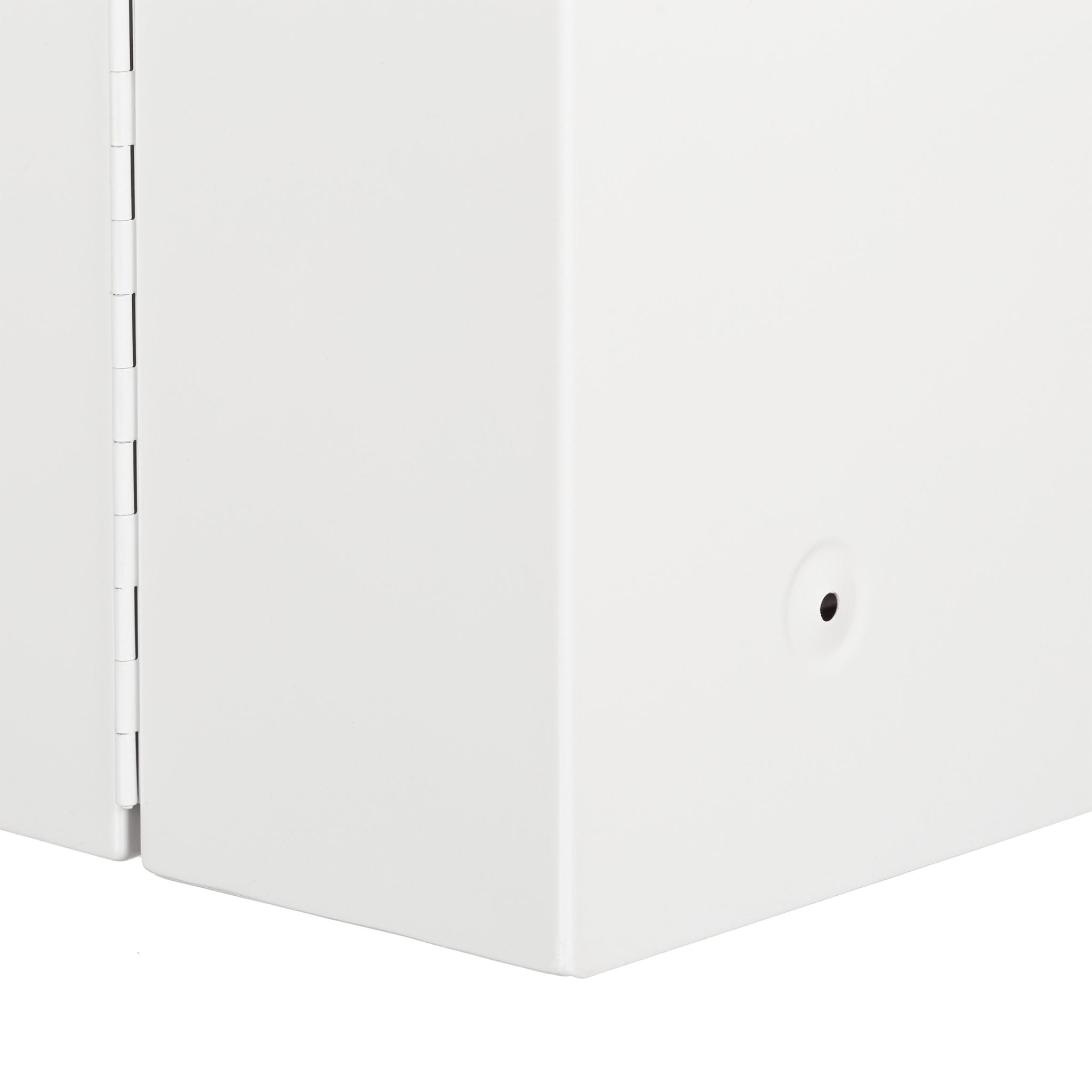 Medikamentenschrank XXL Premium Weiss-Silber von Relaxdays