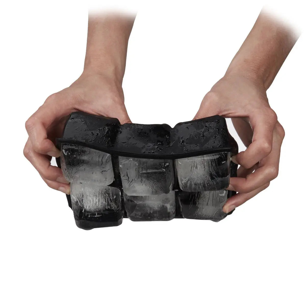 Eiswürfelform Silikon 5 cm Schwarz von guteszeug.ch