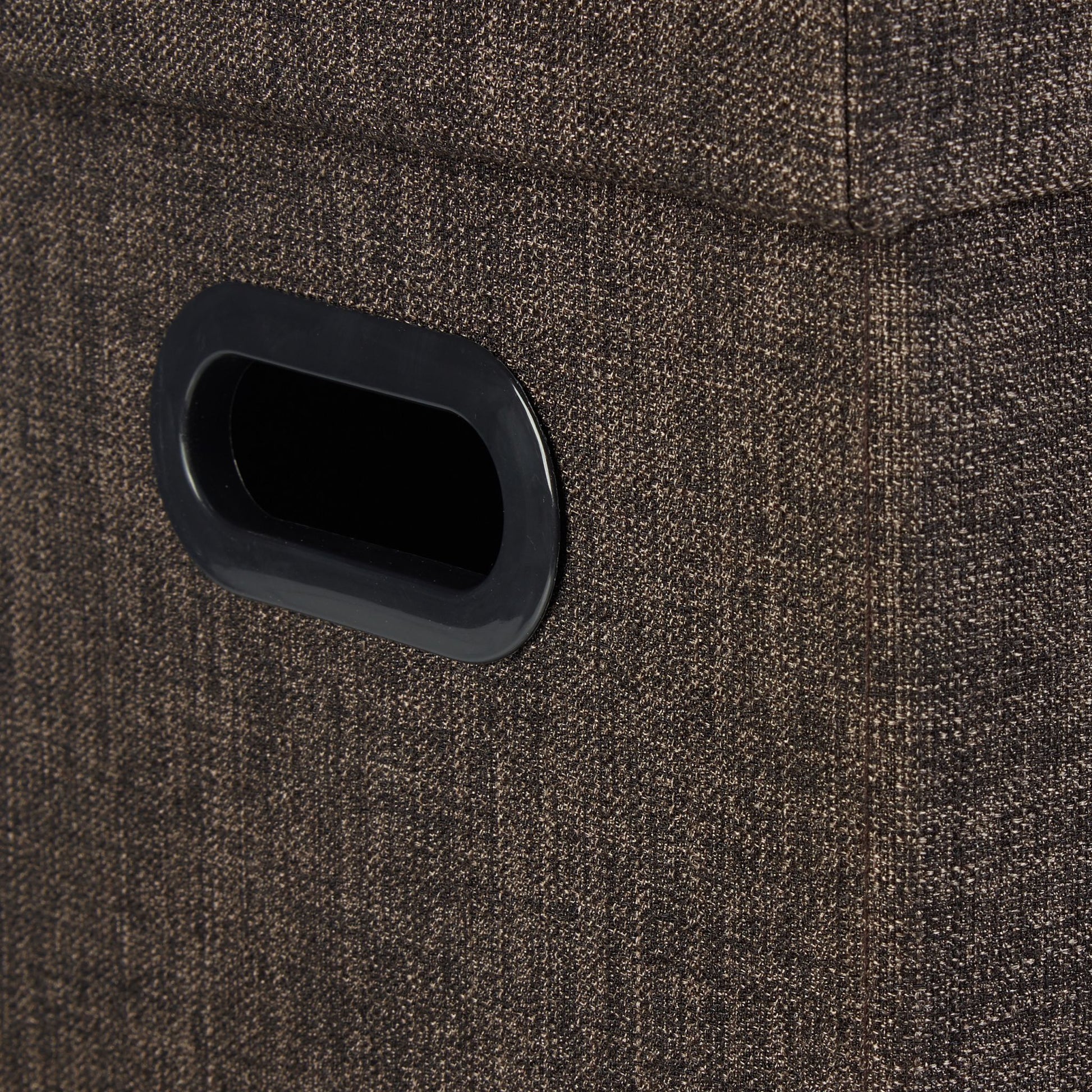 Faltbarer Sitzhocker Braun von Relaxdays
