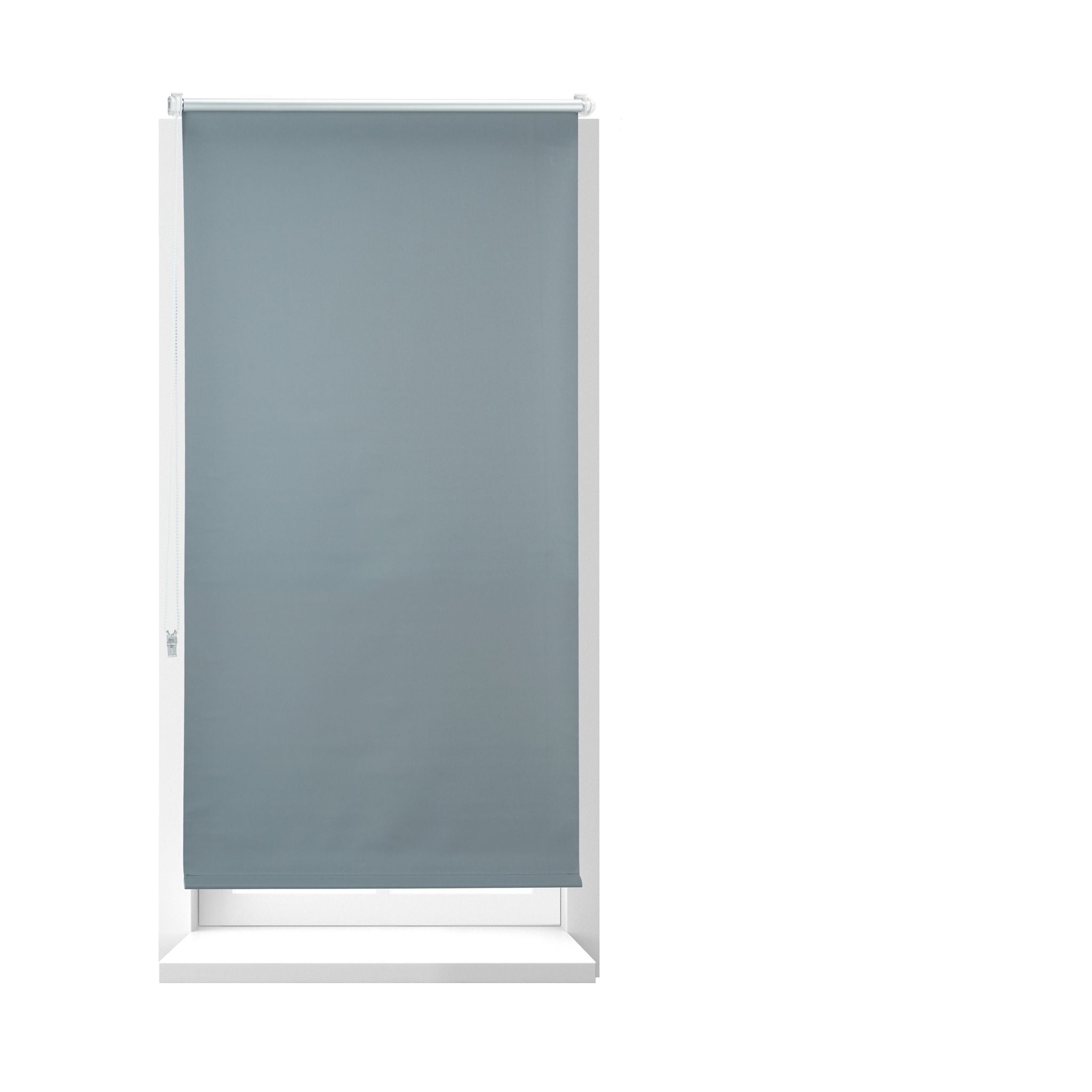 Verdunkelungsrollo 70x210cm Anthrazit-Silber von guteszeug.ch
