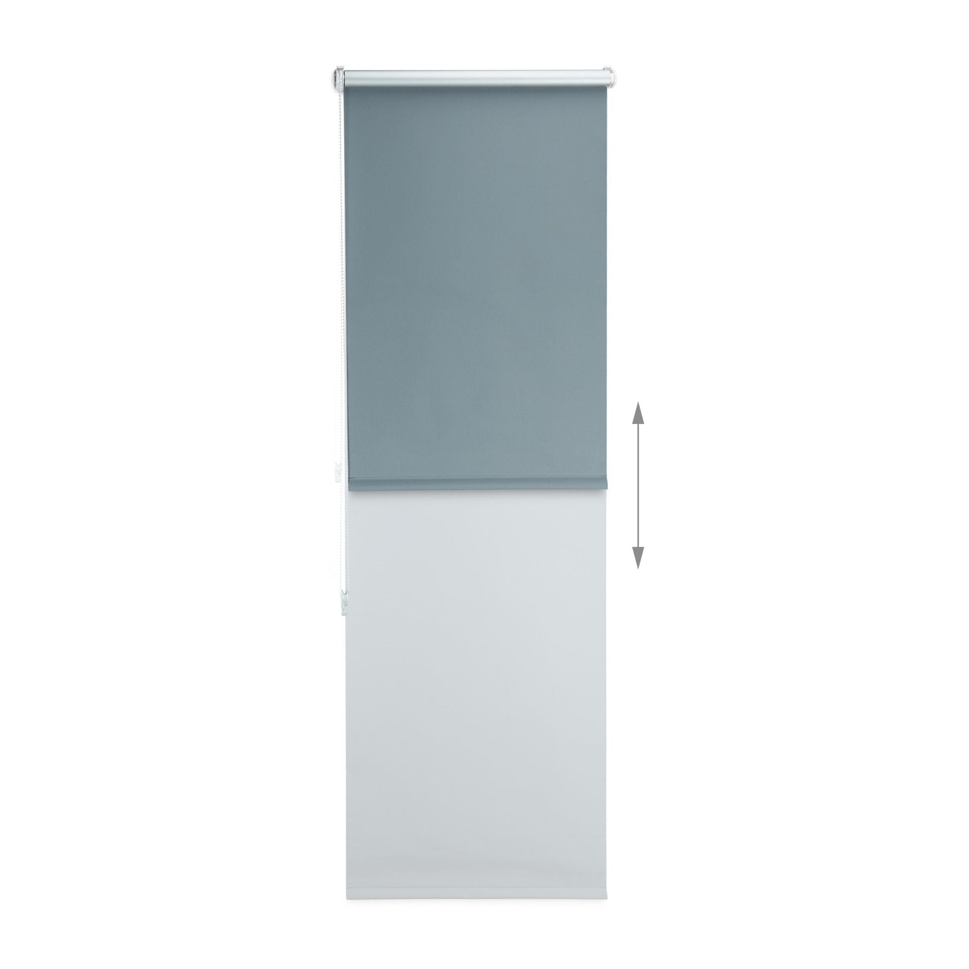 Verdunkelungsrollo 70x210cm Anthrazit-Silber von guteszeug.ch