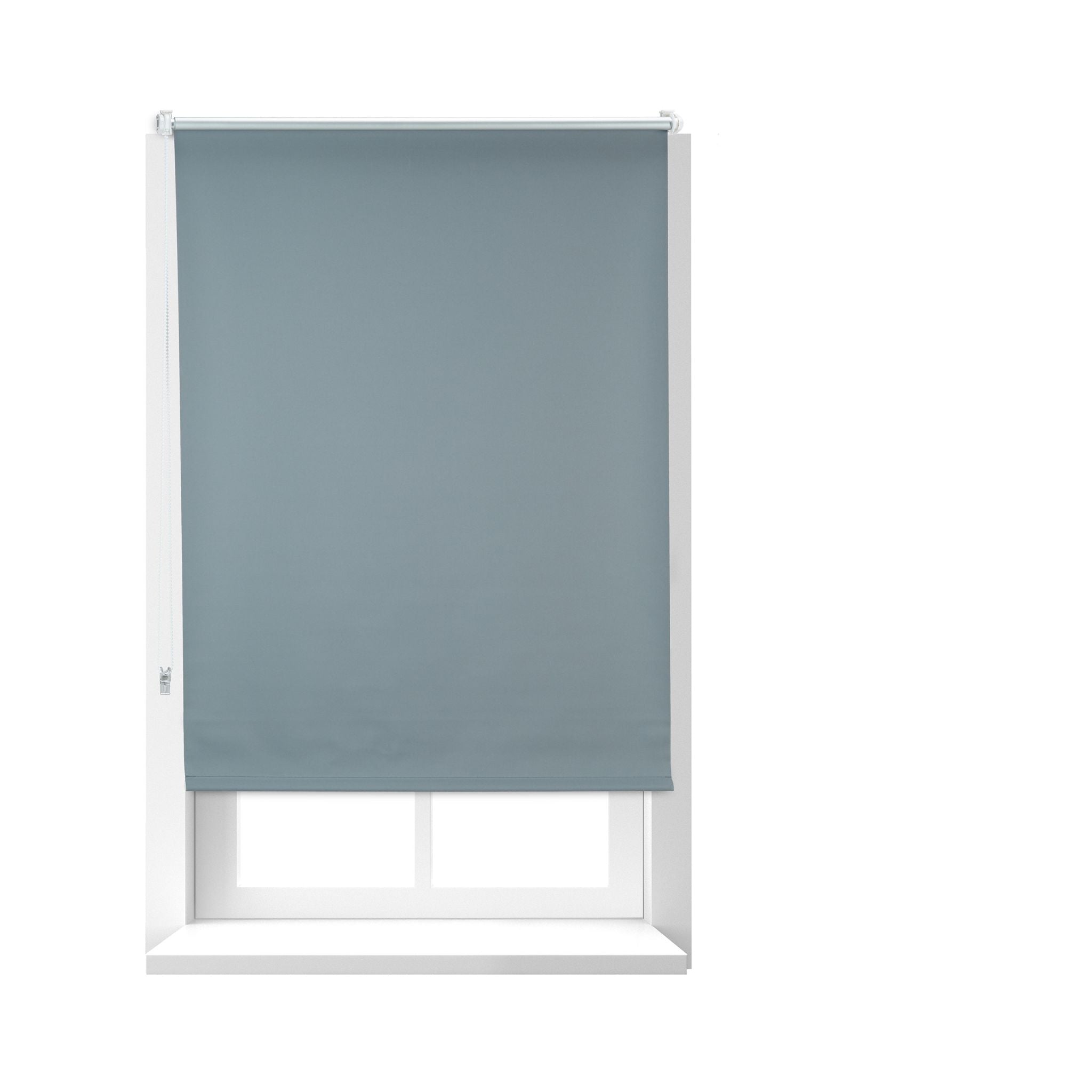 Verdunkelungsrollo 80x160cm Anthrazit-Silber von guteszeug.ch