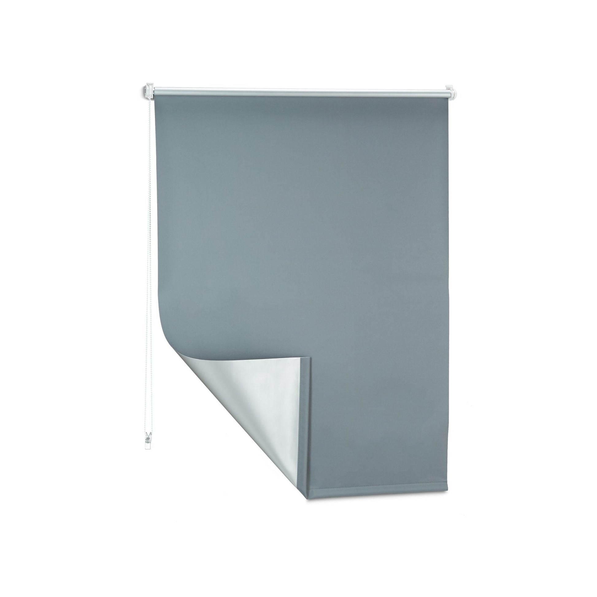 Verdunkelungsrollo 90x160cm Anthrazit-Silber von guteszeug.ch