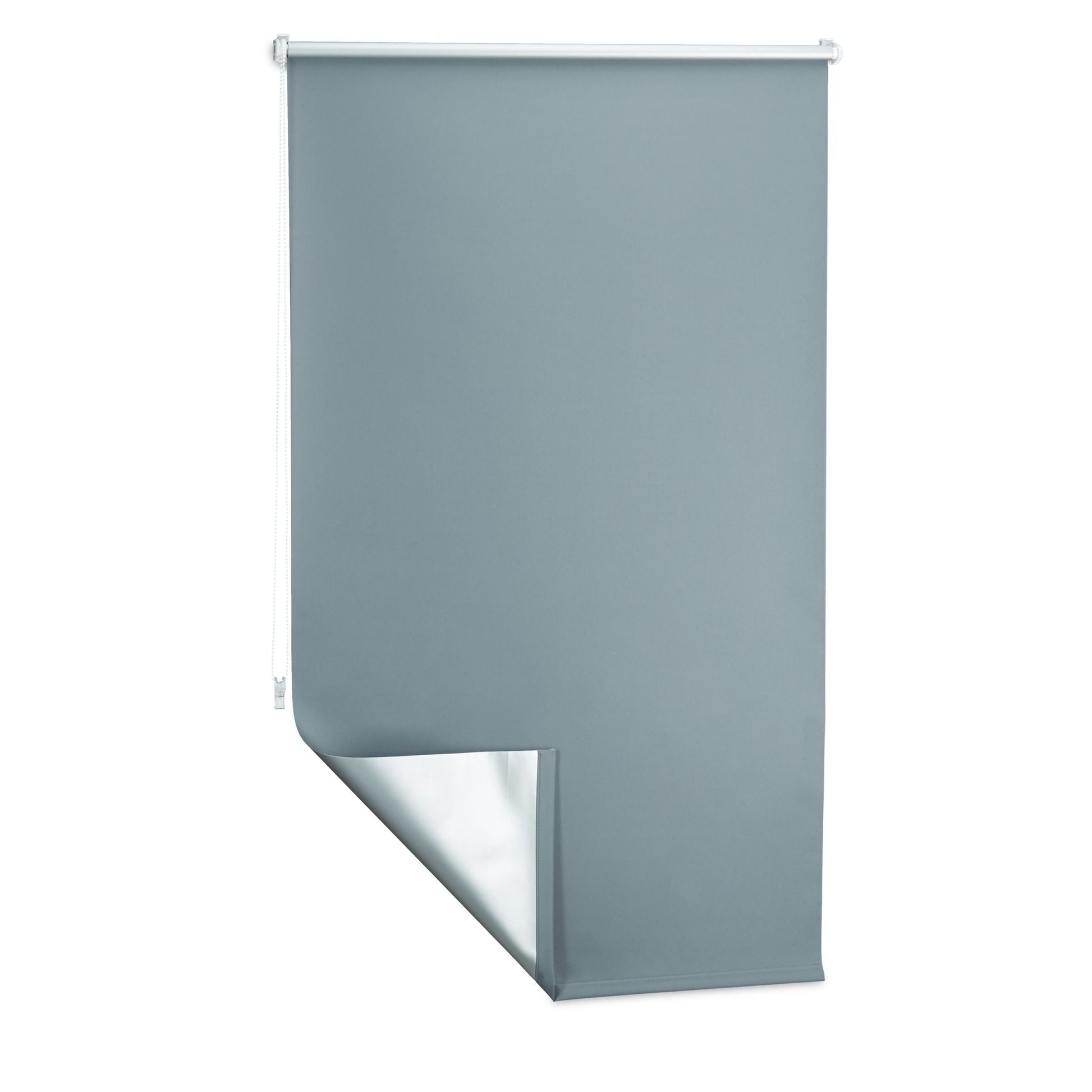 Verdunkelungsrollo 90x210cm Anthrazit-Silber von guteszeug.ch