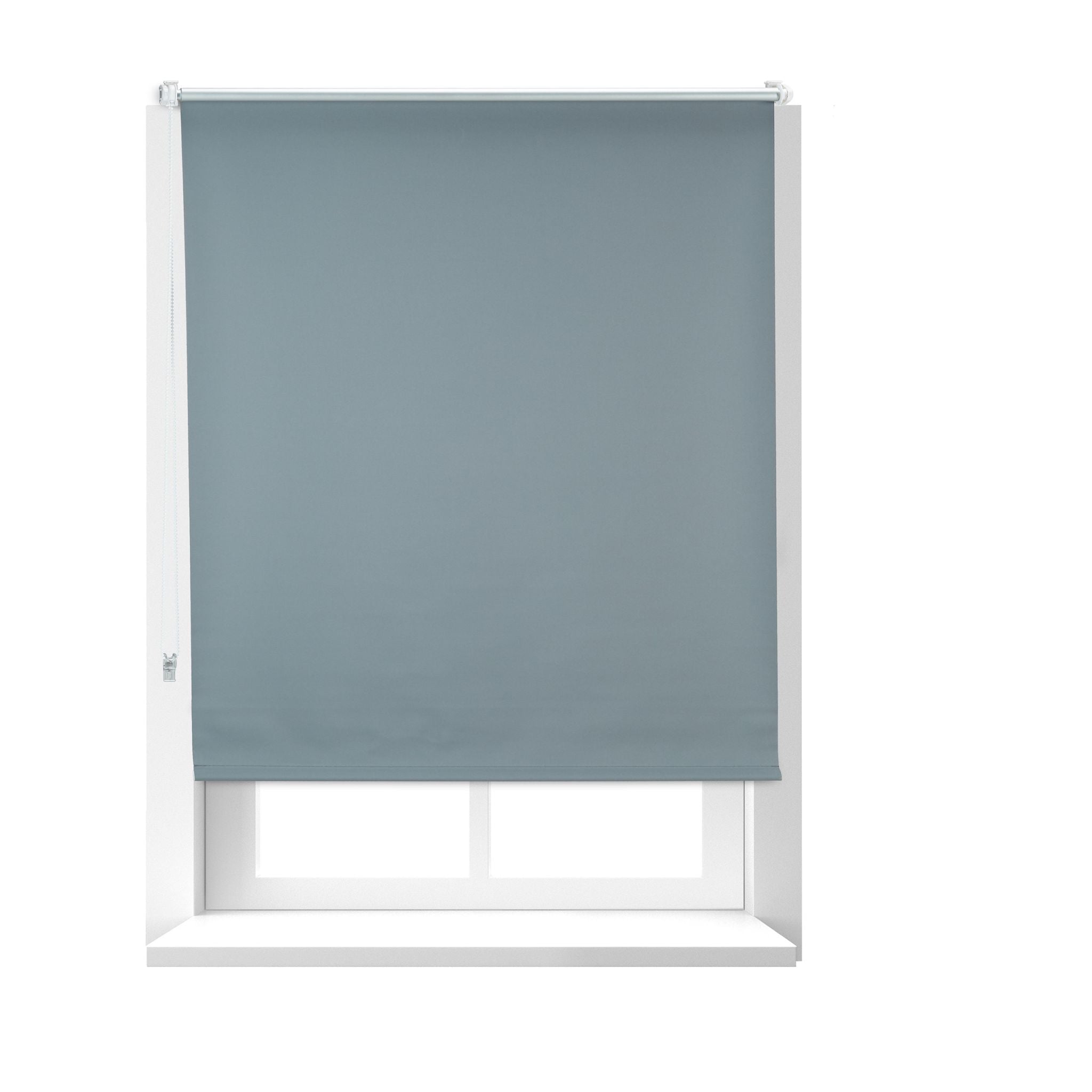 Verdunkelungsrollo 100x160cm Anthrazit-Silber von guteszeug.ch